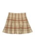 Assorted Brands Plaid Tan Skirt Size 7 - 8 - photo 1