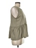BKE Green Sleeveless Blouse Size M - photo 4