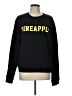 MSGM 100% Cotton Black Long Sleeve T-Shirt Size L - photo 1