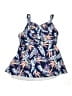 Hanna Nikole Blue Swimsuit Top Size 20 - photo 1