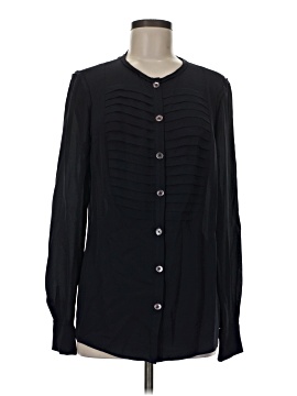 Tory Burch Long Sleeve Silk Top