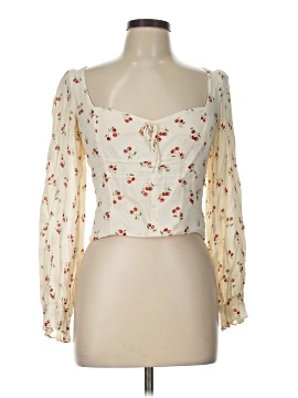 Reformation 3/4 Sleeve Blouse