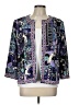 Joan Rivers Paisley Purple Blazer Size L - photo 1