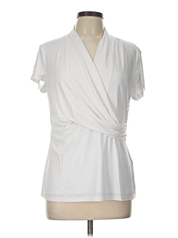 DKNY Short Sleeve Blouse (view 1)
