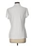 DKNY White Short Sleeve Blouse Size L - photo 2