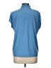 Buffalo by David Bitton Blue Short Sleeve Blouse Size L - photo 2
