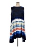 Donna Morgan Tie-dye Blue Casual Dress Size 20 - photo 1