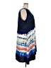 Donna Morgan Tie-dye Blue Casual Dress Size 20 - photo 4