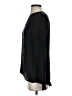 Parker 100% Silk Black Long Sleeve Silk Top Size S - photo 5