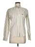 ETRO Stripes Ivory Green Long Sleeve Button-Down Shirt Size EU (IT) 42 / US 6 - photo 1