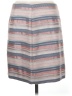 Ann Taylor LOFT Stripes Multi Color Gray Casual Skirt Size 8 - photo 1