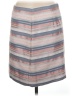 Ann Taylor LOFT Stripes Multi Color Gray Casual Skirt Size 8 - photo 2