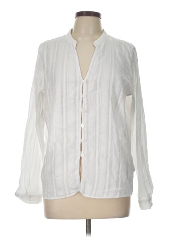 CALVIN KLEIN JEANS Long Sleeve Blouse (view 1)