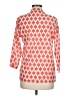 Roberta Roller Rabbit 100% Cotton Orange 3/4 Sleeve Blouse Size M - photo 2