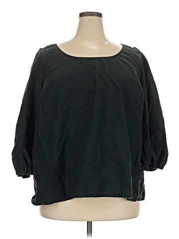 Ava & Viv 3/4 Sleeve Top (view 1)