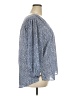 Fun2Fun 100% Polyester Blue 3/4 Sleeve Blouse Size 2X - photo 4