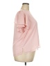 Vince Camuto 100% Polyester Pink Short Sleeve Blouse Size XXL (estimated) - photo 4