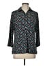 Dana Buchman Teal Long Sleeve Polo Size L - photo 1