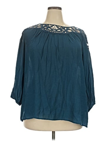 Zac & Rachel 3/4 Sleeve Blouse (view 1)