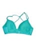 Athleta Teal Swimsuit Top Size M - photo 2