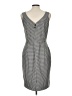 Calvin Klein Houndstooth Gray Casual Dress Size 10 - photo 2