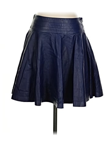 an original MILLY of New York Faux Leather Skirt (view 1)