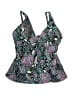 Sunsets Paisley Blue Swimsuit Top Size 38D - photo 1