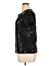 Calvin Klein Metallic Black Short Sleeve Top Size XL - photo 5