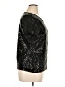 Calvin Klein Metallic Black Short Sleeve Top Size XL - photo 4