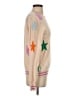THML Print Tan Pullover Sweater Size S - photo 4