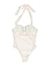 Unbranded Metallic Ivory One Piece Swimsuit Size M - photo 2