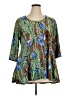 Attitudes by Renee Teal 3/4 Sleeve Blouse Size XL (petite) - photo 1