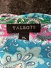 Talbots 100% Polyester Teal Short Sleeve Blouse Size XL - photo 7