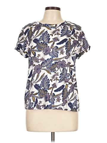 Ann Taylor LOFT Short Sleeve Blouse (view 1)