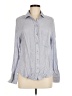 MNG Gray Long Sleeve Button-Down Shirt Size 6 - photo 1
