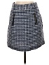 Ann Taylor LOFT Tweed Blue Casual Skirt Size 2 Petite - photo 1