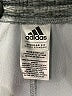 Adidas 100% Polyester Gray Track Pants Size 14 - 16 - photo 3