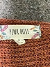 Pink Rose Brown Pullover Sweater Size S - photo 7