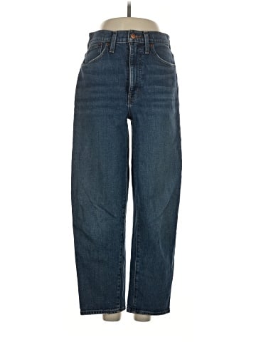 Madewell Balloon Jeans in Ellisboro Wash (view 1)