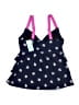 Kim Rogers Hearts Blue Swimsuit Top Size S - photo 2