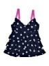 Kim Rogers Hearts Blue Swimsuit Top Size S - photo 1