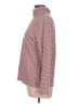 Lands' End Houndstooth Red Long Sleeve Blouse Size L - photo 5