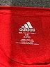 Adidas 100% Polyester Red Active T-Shirt Size 14 - 16 - photo 3