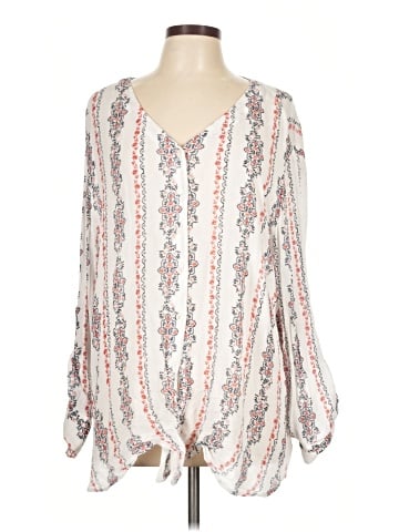 Style&Co Long Sleeve Blouse (view 1)