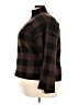 ELOQUII Plaid Brown Turtleneck Sweater Size 22 Plus - photo 5