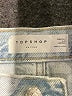 Topshop 100% Cotton Chevron-herringbone Blue Jeans Size 30 waist - photo 7
