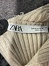 Zara Ivory Turtleneck Sweater Size M - photo 7