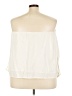 ELOQUII 100% Rayon Ivory Sleeveless Blouse Size 24 - photo 2