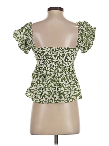 Abercrombie & Fitch Short Sleeve Blouse (view 2)