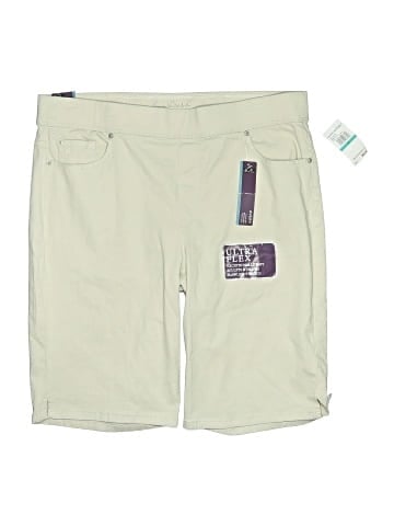 Gloria Vanderbilt Khaki Shorts (view 1)